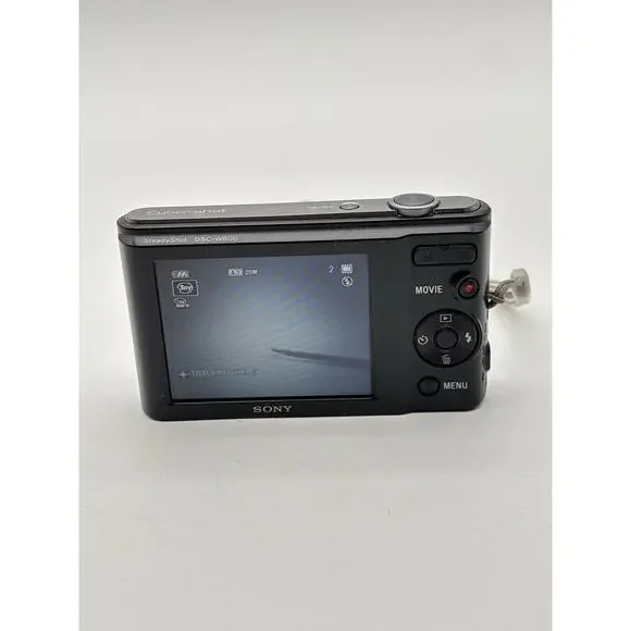 Sony Digital Camera Cybershot DSC-W800 20.1MP Tested Works. No Charger VG Cond